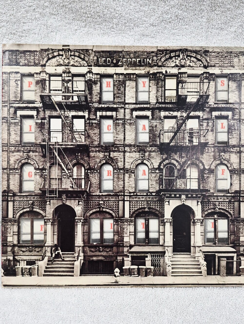Led Zeppelin Physical Graffiti Vintage Vinyl Records ST-SS-753310-MO VG++ 1975